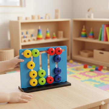 Color Matching Sliding Puzzle Board