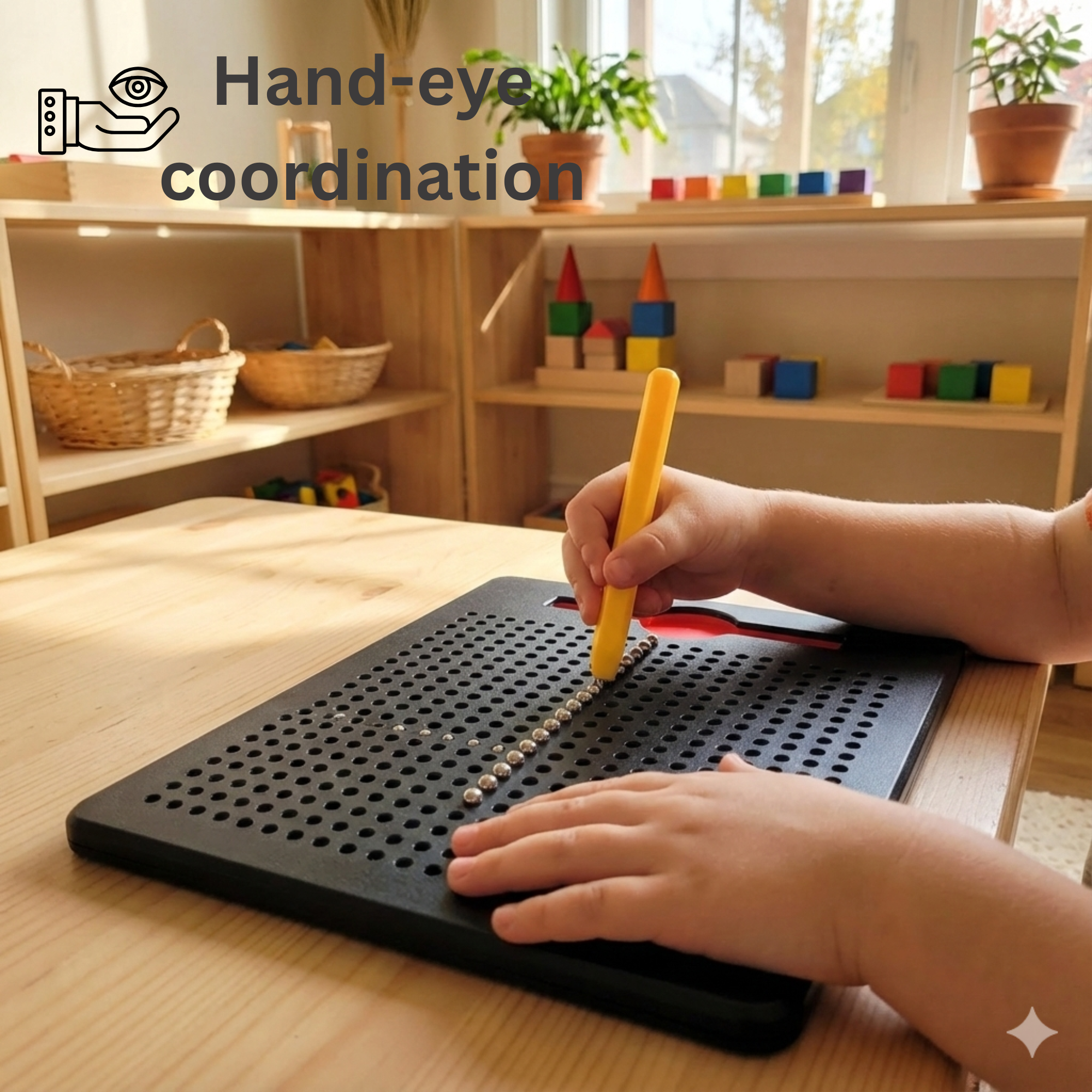 Magnetic Bead Maze Board – Large Size