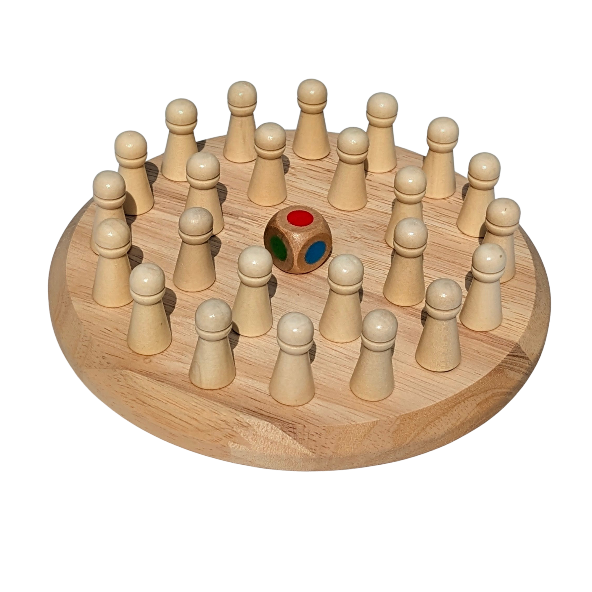 Wooden Memory Chess Game – Color Matching & Brain Training Toy