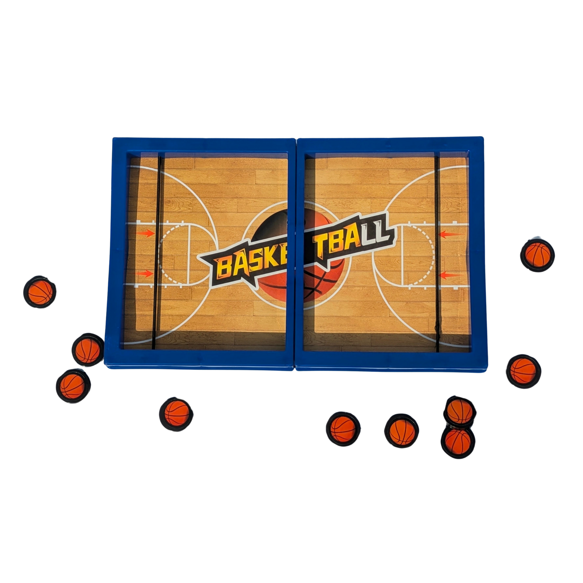 Basketball String Board Game – Tabletop Skill & Action Game