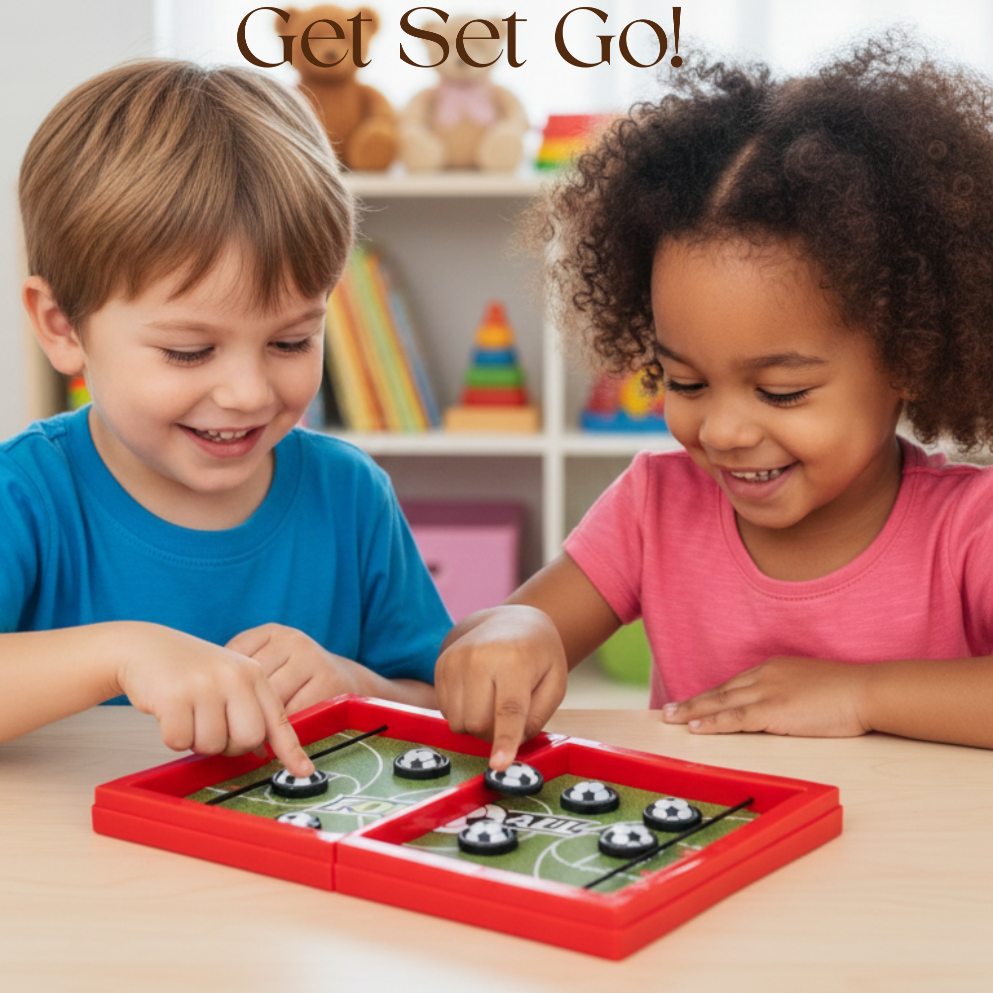 Football String Board Game – Tabletop Soccer Skill & Strategy Game