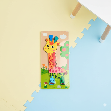 Wooden Picture Puzzle Board – Shape & Early Learning Puzzle