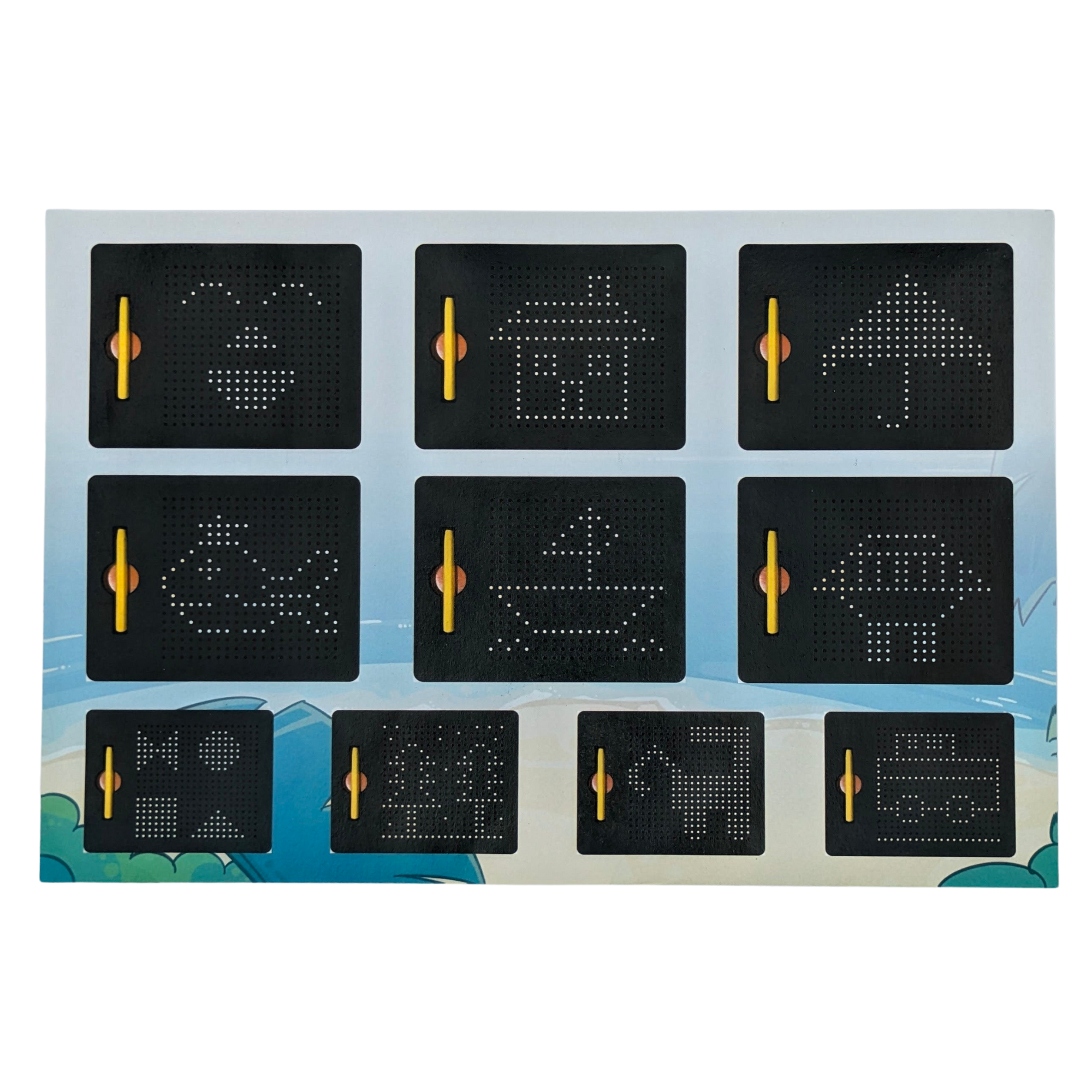 Magnetic Bead Maze Board – Large Size