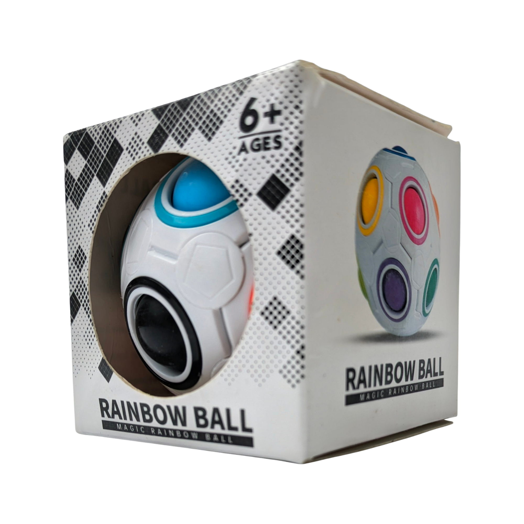 Rainbow Color Match Ball – Push & Match Puzzle Toy