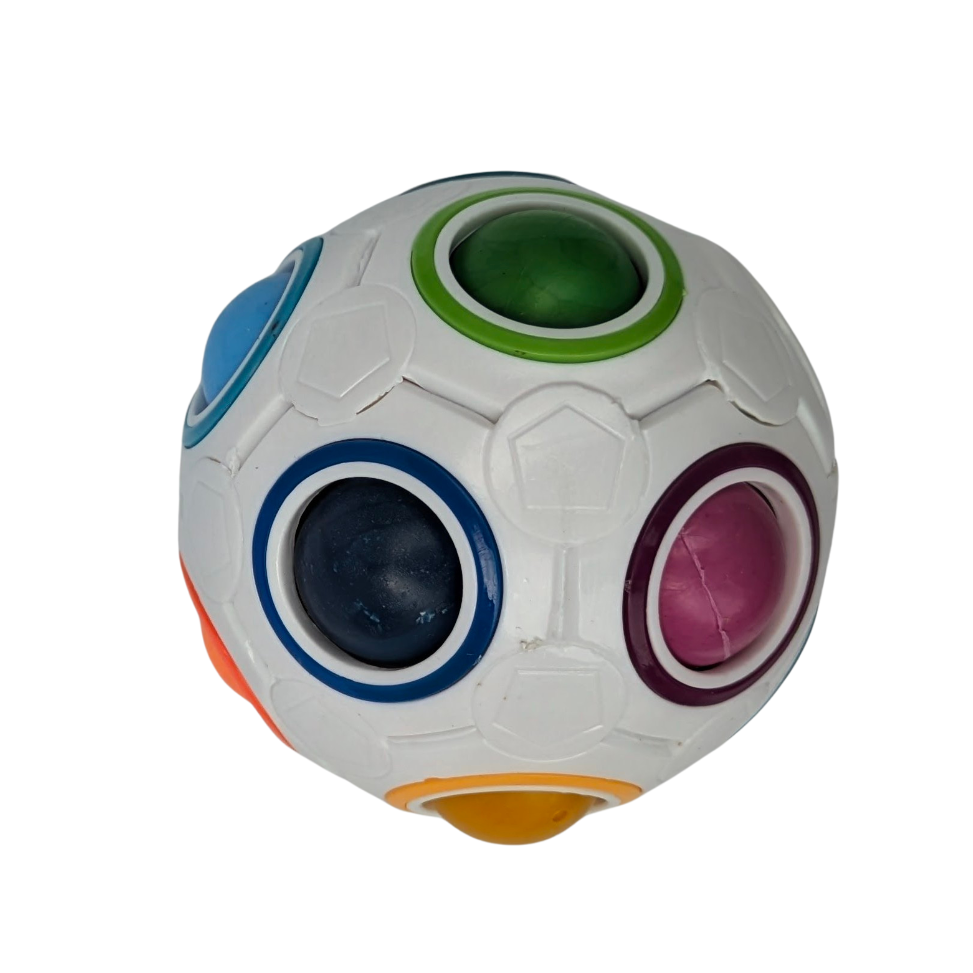 Rainbow Color Match Ball – Push & Match Puzzle Toy