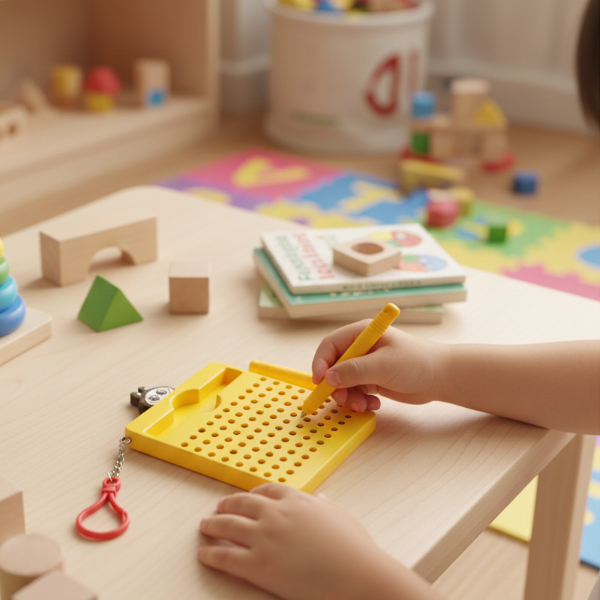 Magnetic Bead Maze Game – Hand-Eye Coordination Learning Toy