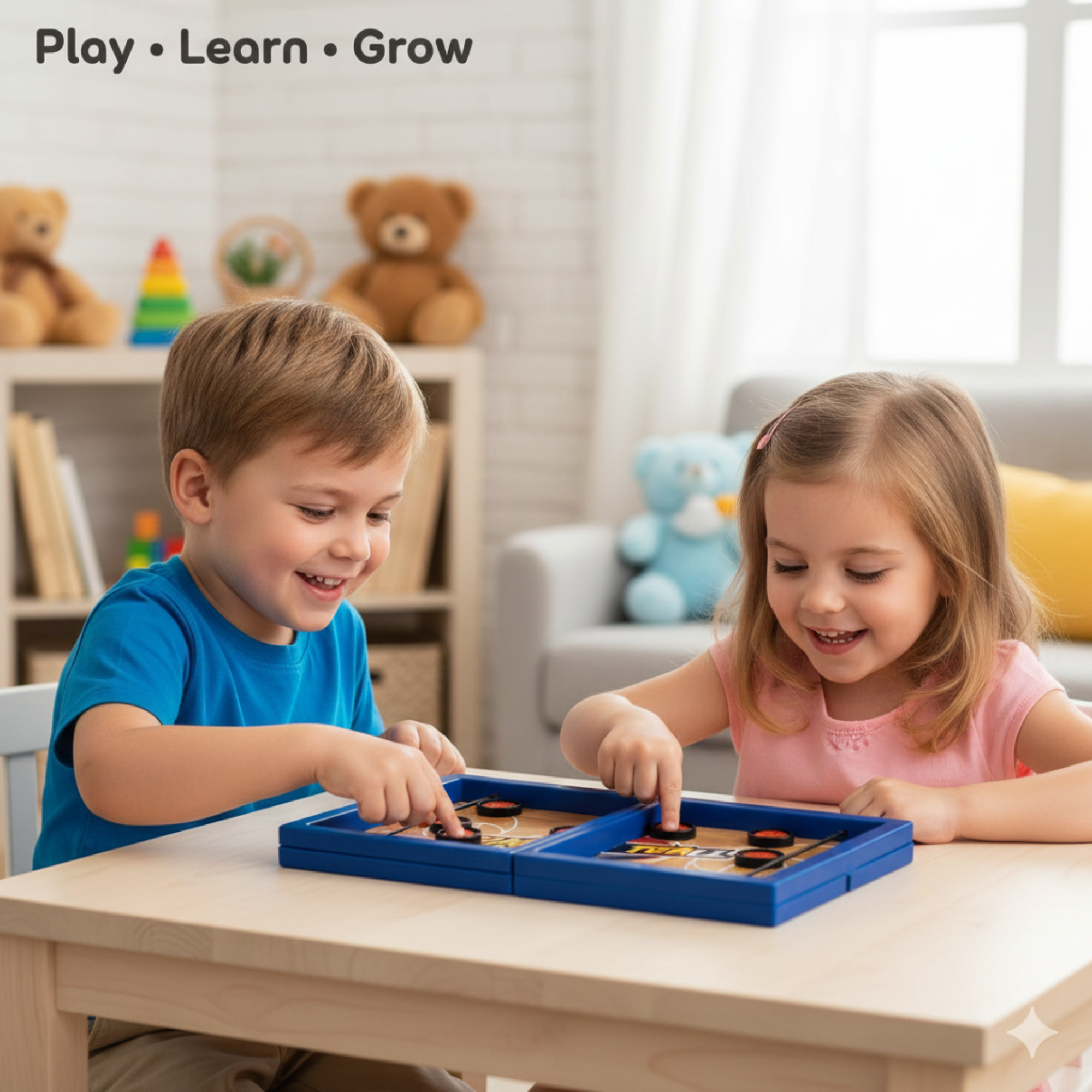 Basketball String Board Game – Tabletop Skill & Action Game