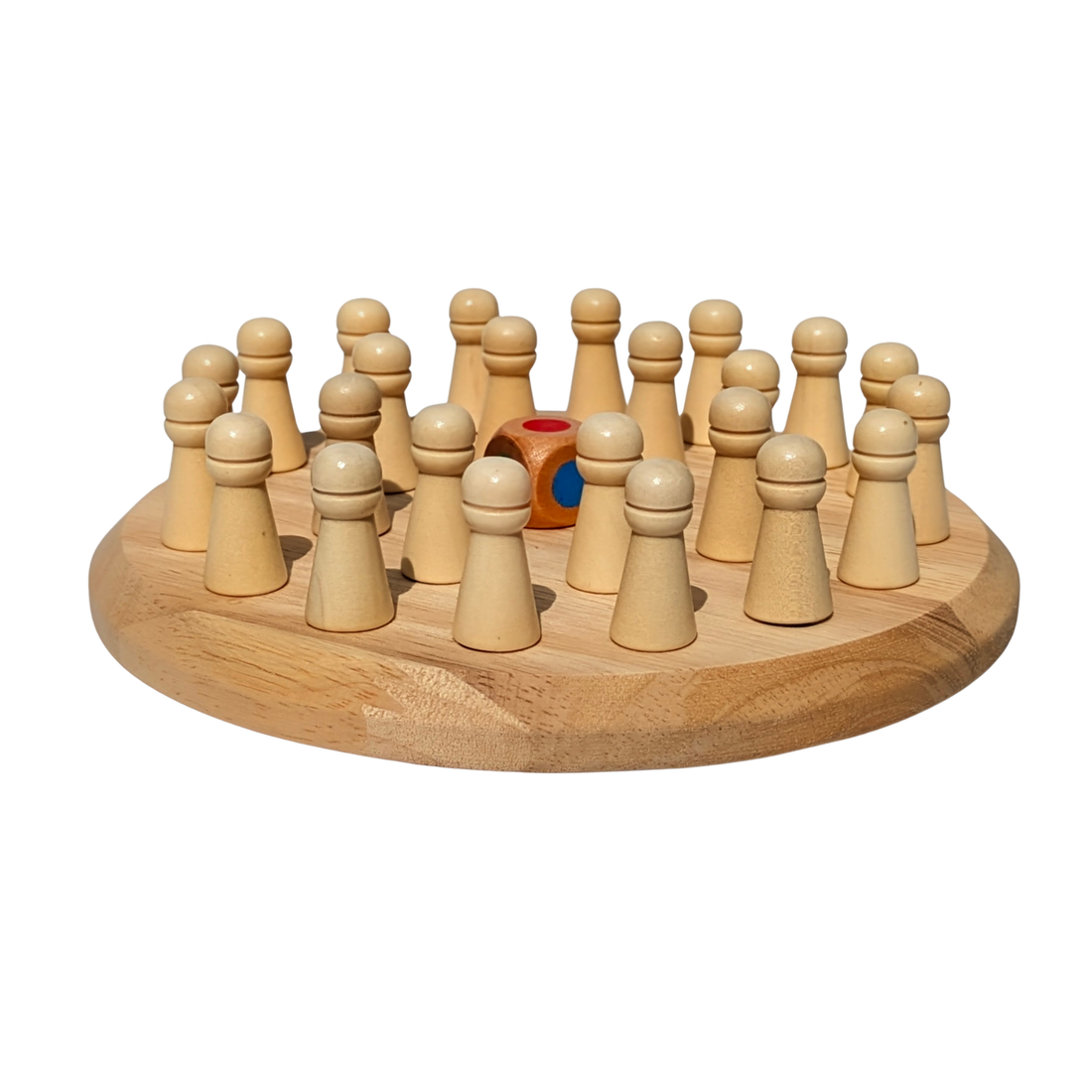 Wooden Memory Chess Game – Color Matching & Brain Training Toy
