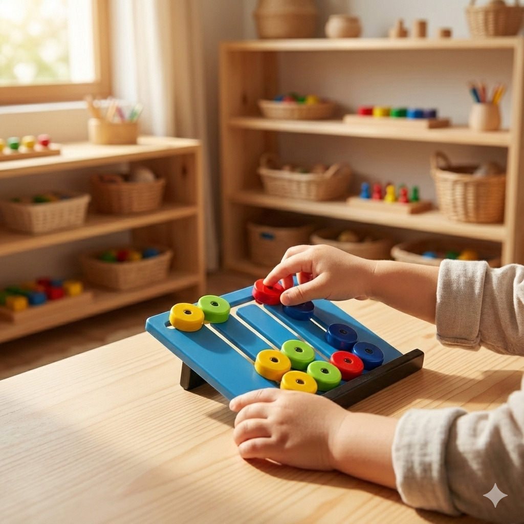 Color Matching Sliding Puzzle Board